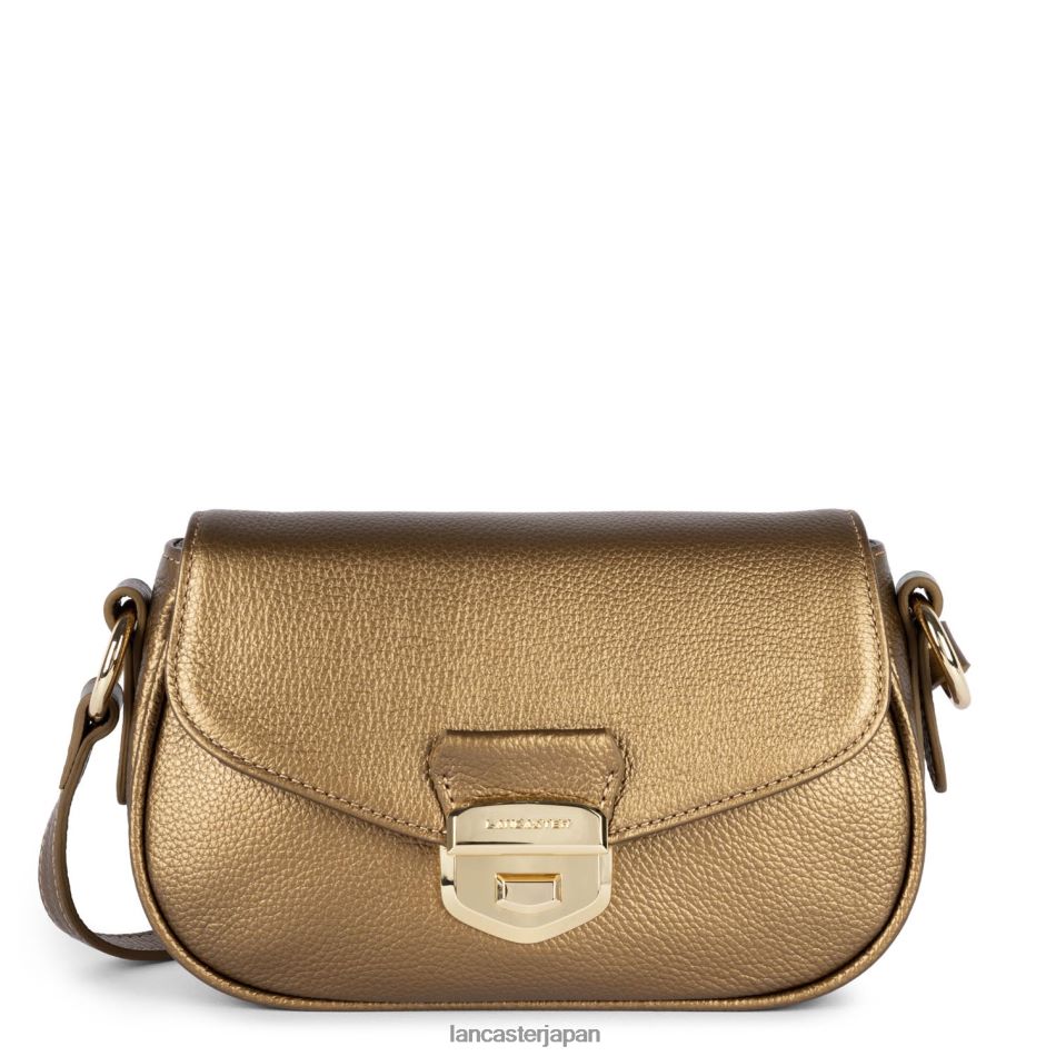 バッグ Lancaster Paris スモールクロスボディバッグ フーロンヌ ミラノ ゴールドのふざけた 女性 VB8ZLR1414