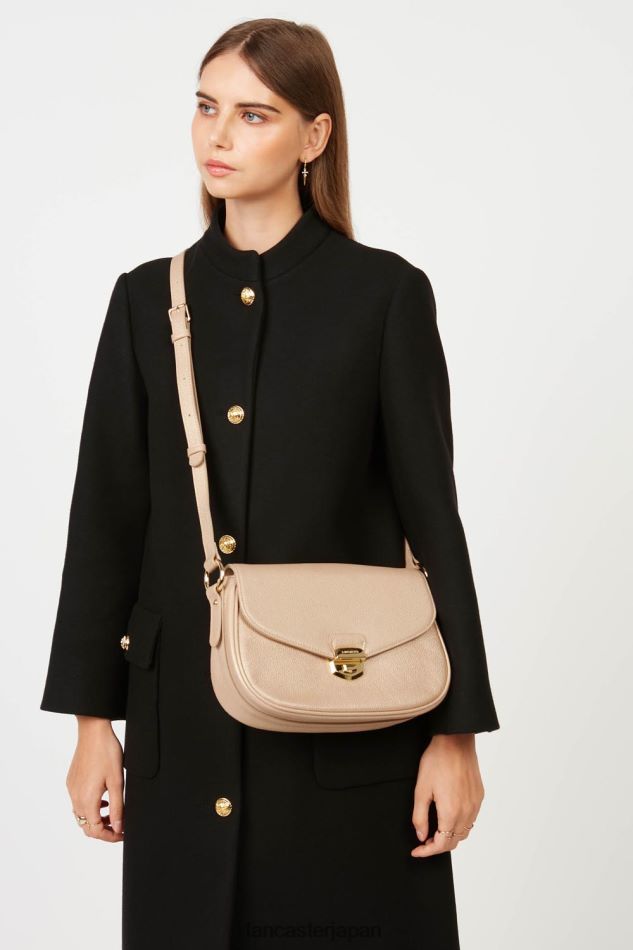 バッグ Lancaster Paris ラージクロスボディバッグ フーロンヌ ミラノ シャンパン 女性 VB8ZLR1420