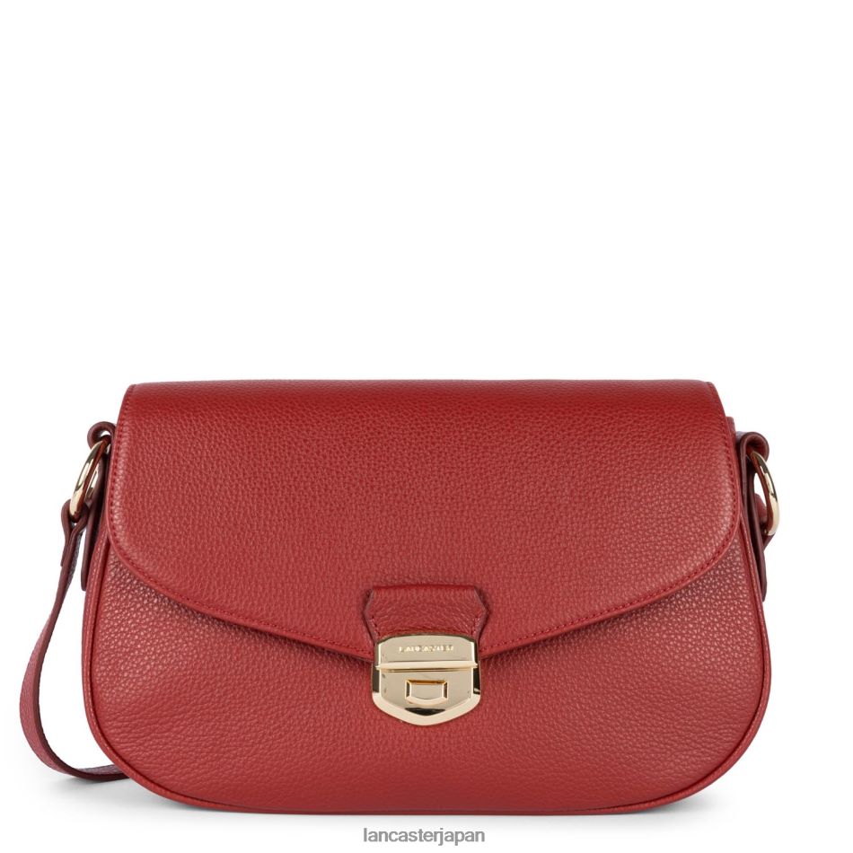 バッグ Lancaster Paris ラージクロスボディバッグ フーロンヌ ミラノ カーミン 女性 VB8ZLR1422
