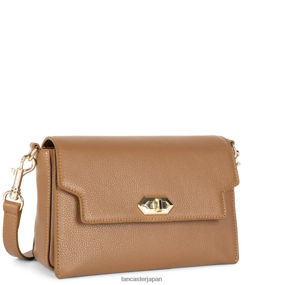 バッグ Lancaster Paris クロスボディバッグ フーロンヌ ミラノ スタイル付き キャメル 女性 VB8ZLR1425