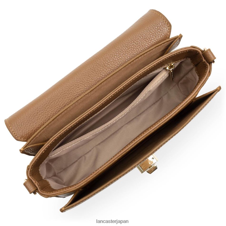 バッグ Lancaster Paris クロスボディバッグ フーロンヌ ミラノ スタイル付き キャメル 女性 VB8ZLR1425