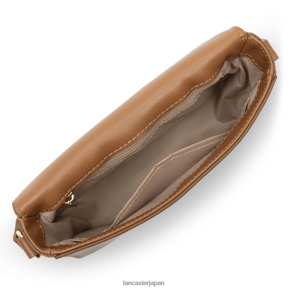 バッグ Lancaster Paris 小さなクロスボディバッグファッションメデイユ キャメル 女性 VB8ZLR1494