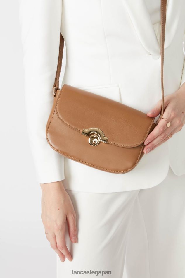 バッグ Lancaster Paris 小さなクロスボディバッグファッションメデイユ キャメル 女性 VB8ZLR1494
