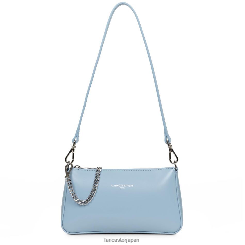 バッグ Lancaster Paris 上品な小さめのクロスボディバッグ ブルーシエル 女性 VB8ZLR1629