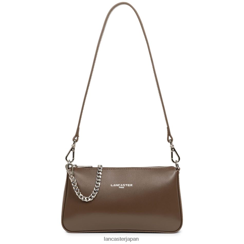 バッグ Lancaster Paris 上品な小さめのクロスボディバッグ マロン 女性 VB8ZLR1633