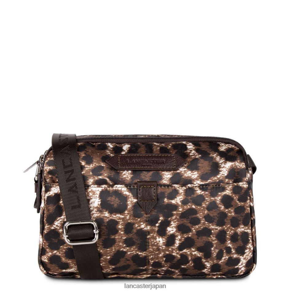 バッグ Lancaster Paris クロスボディバッグ ベーシックスポーツスタイル マロンヒョウ 女性 VB8ZLR1812