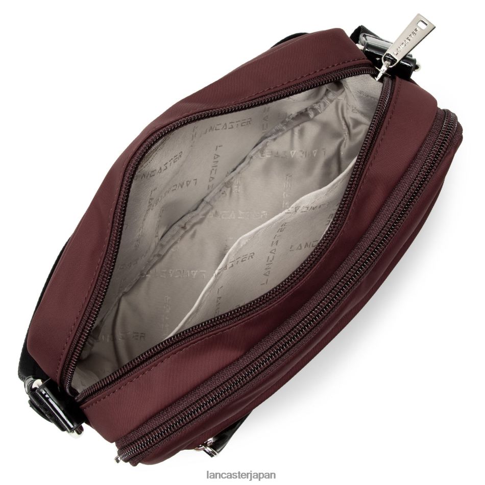 バッグ Lancaster Paris クロスボディバッグ ベーシック ヴェルニ ボルドー 女性 VB8ZLR1849