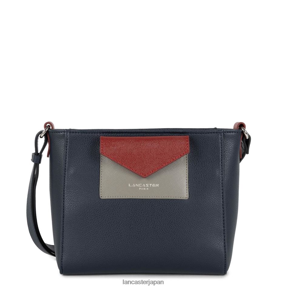 バッグ Lancaster Paris クロスボディバッグ マヤ ファッション ブルー・フォンセ＝グリ・ショー＝カルミン 女性 VB8ZLR1892