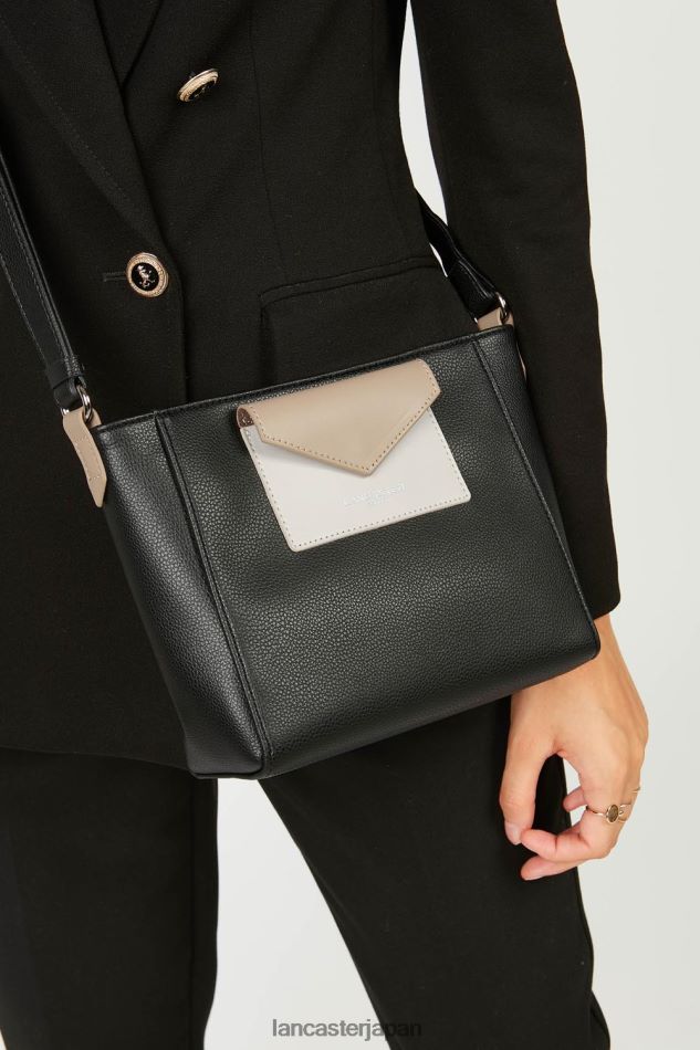 バッグ Lancaster Paris クロスボディバッグ マヤ ファッション ノワールエクリュヌード 女性 VB8ZLR1898