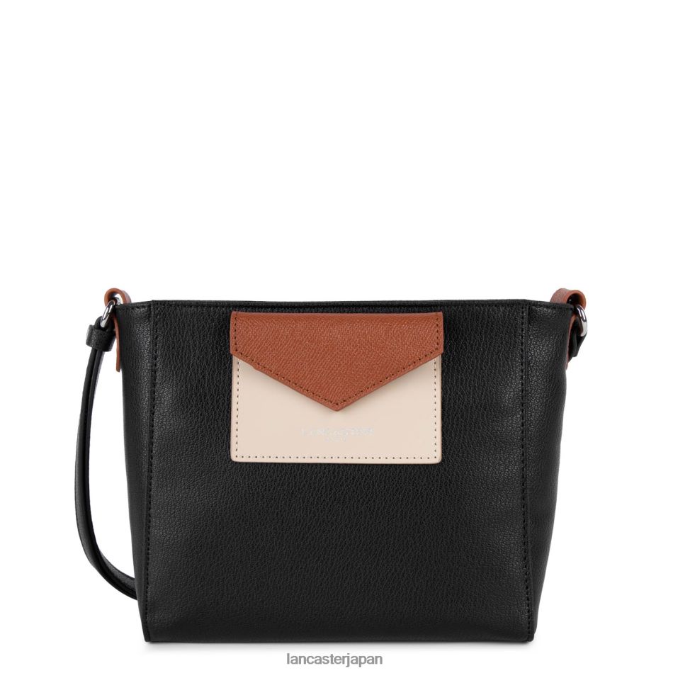バッグ Lancaster Paris クロスボディバッグ マヤ ファッション ノワール・ガレ・ローズ・コニャック 女性 VB8ZLR1907