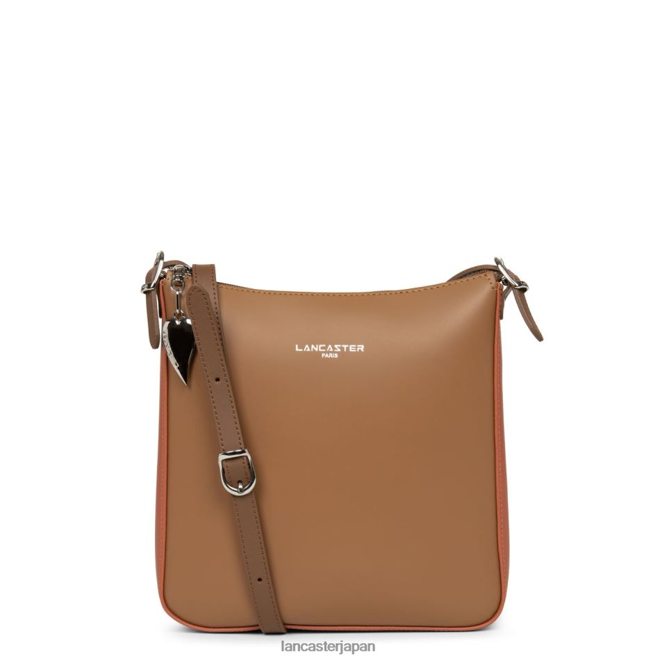 バッグ Lancaster Paris クロスボディバッグ スムース 新品 ラクダ・ポティロン・ビジョン 女性 VB8ZLR1917