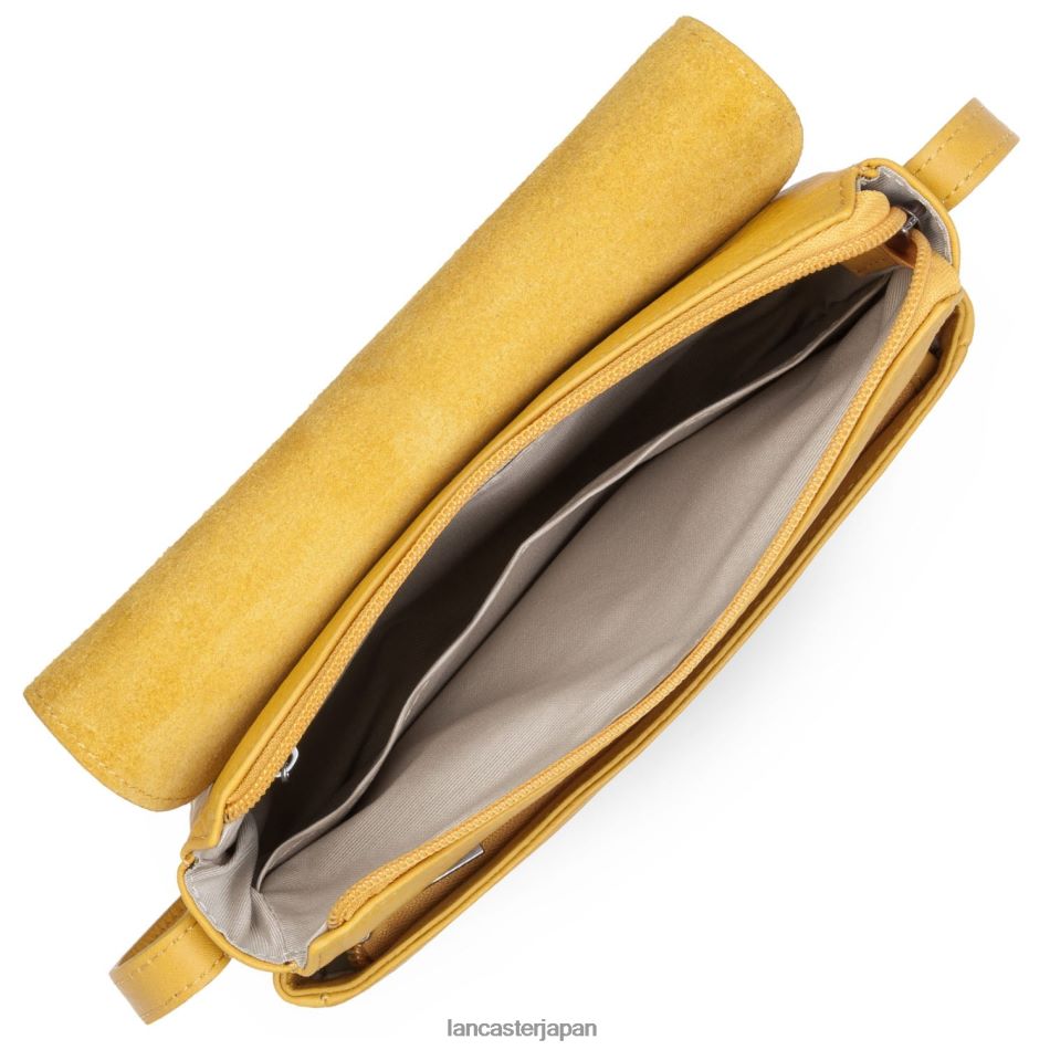 バッグ Lancaster Paris スモールクロスボディバッグ ソフトヴィンテージノバ トウモロコシ 女性 VB8ZLR1927