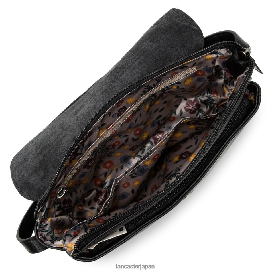 バッグ Lancaster Paris スモールクロスボディバッグ ソフトヴィンテージノバ ノワール-ヒョウ 女性 VB8ZLR1932