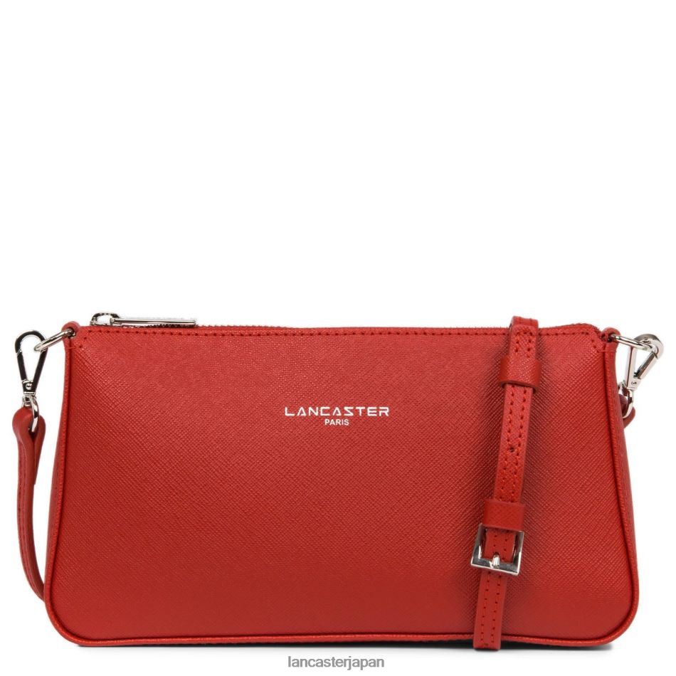 バッグ Lancaster Paris クロスボディバッグ サフィアーノ アンタンポレル ルージュ 女性 VB8ZLR1940