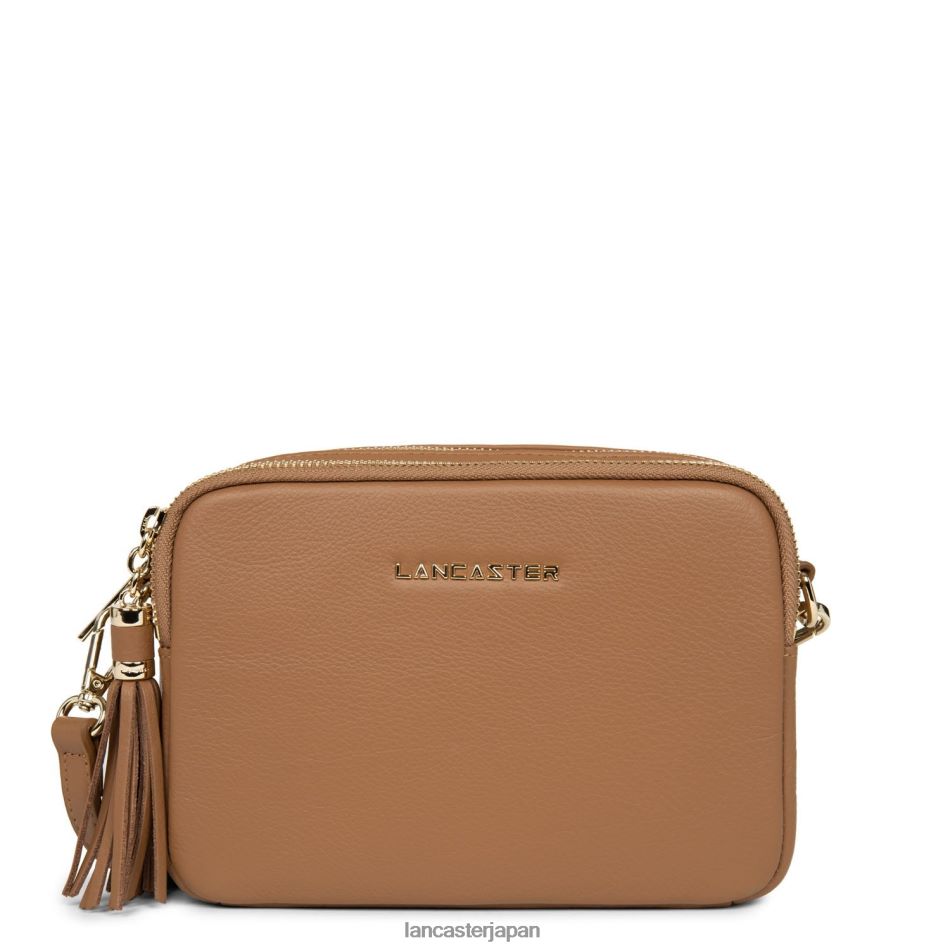 バッグ Lancaster Paris スモールクロスボディバッグ マドモアゼル アナ キャメル 女性 VB8ZLR1982