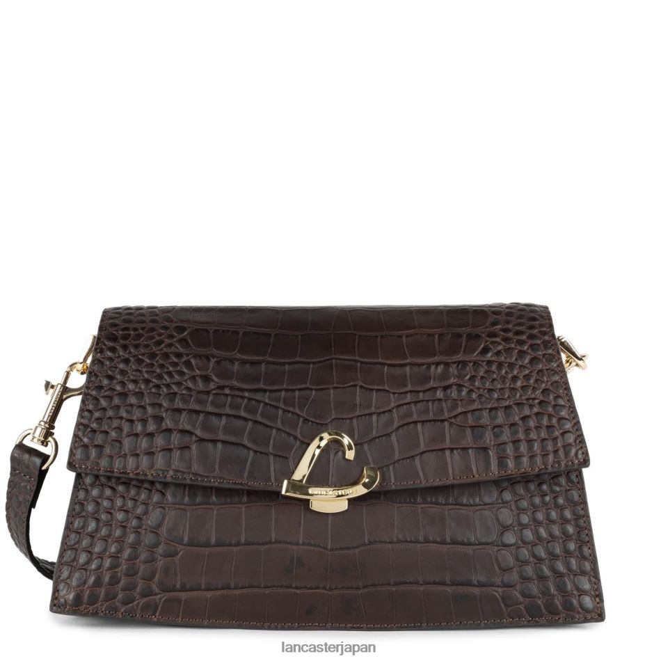 バッグ Lancaster Paris クロスボディバッグ エキゾチック フィリア マロン 女性 VB8ZLR1996