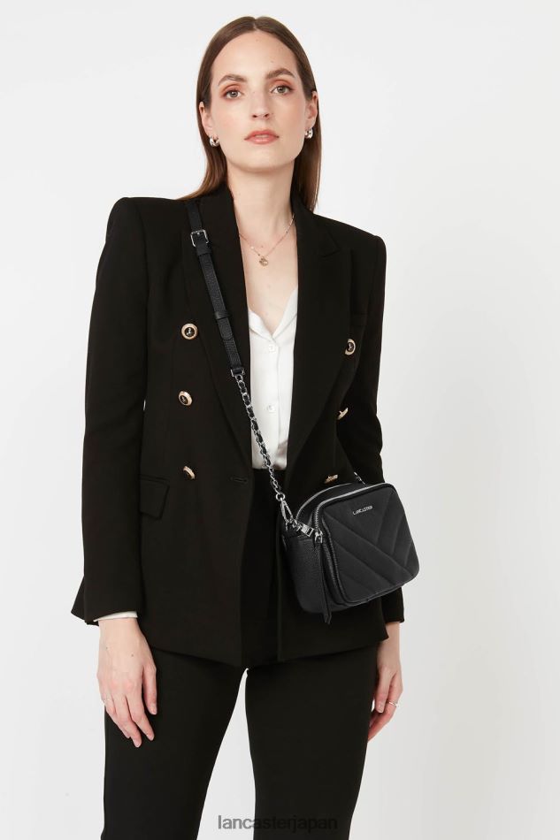 バッグ Lancaster Paris クロスボディバッグ キャビアマトラッセ ノワール 女性 VB8ZLR1999