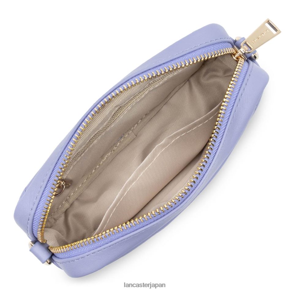 バッグ Lancaster Paris ミニスマホホルダー ソフトマトラッセ ラベンダー 女性 VB8ZLR1