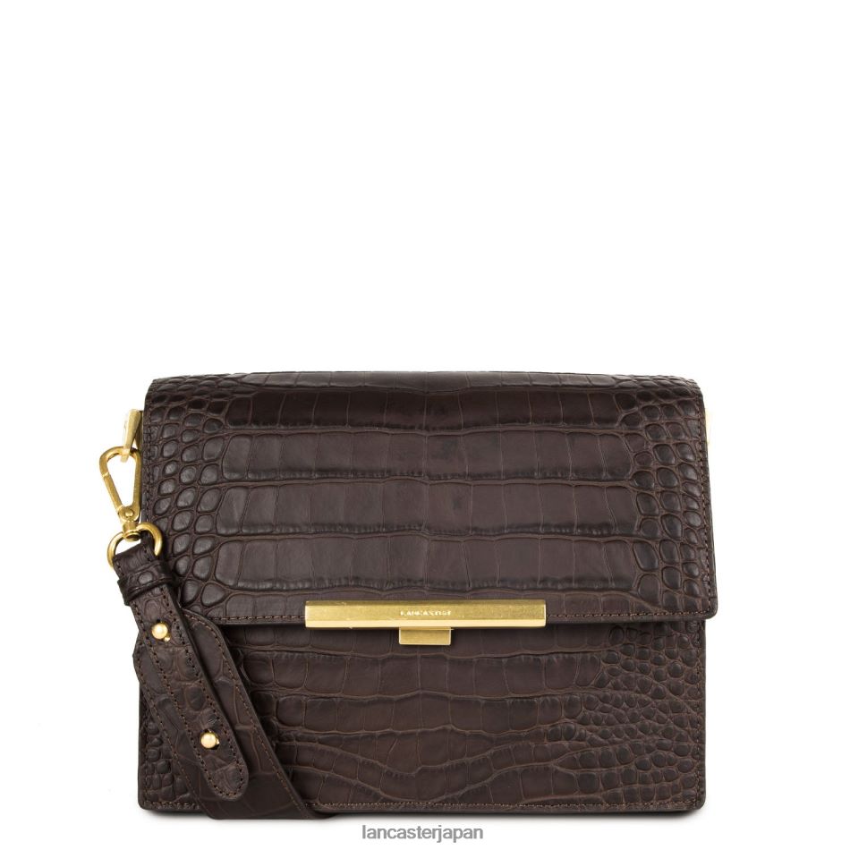 バッグ Lancaster Paris クロスボディバッグ エキゾチック・リー マロン 女性 VB8ZLR2036
