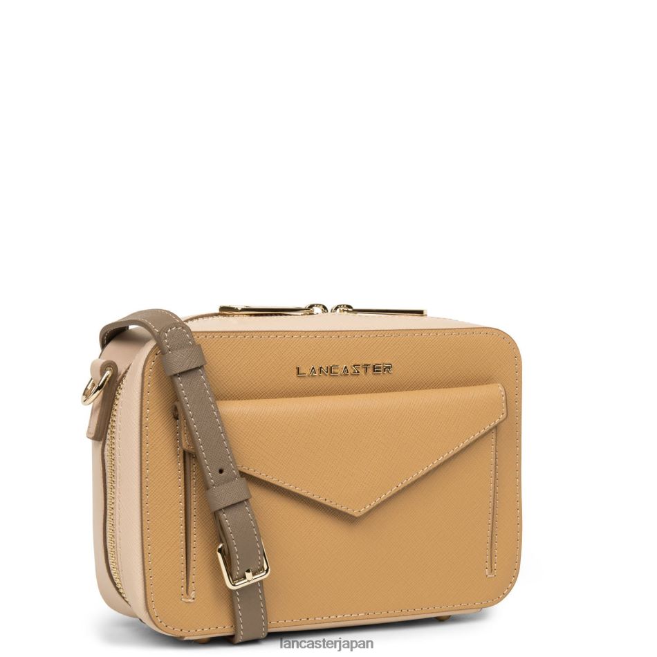 バッグ Lancaster Paris クロスボディバッグ サフィアーノ シグネチャー 新品 ナチュレル・プードル・ヴィゾン 女性 VB8ZLR2108