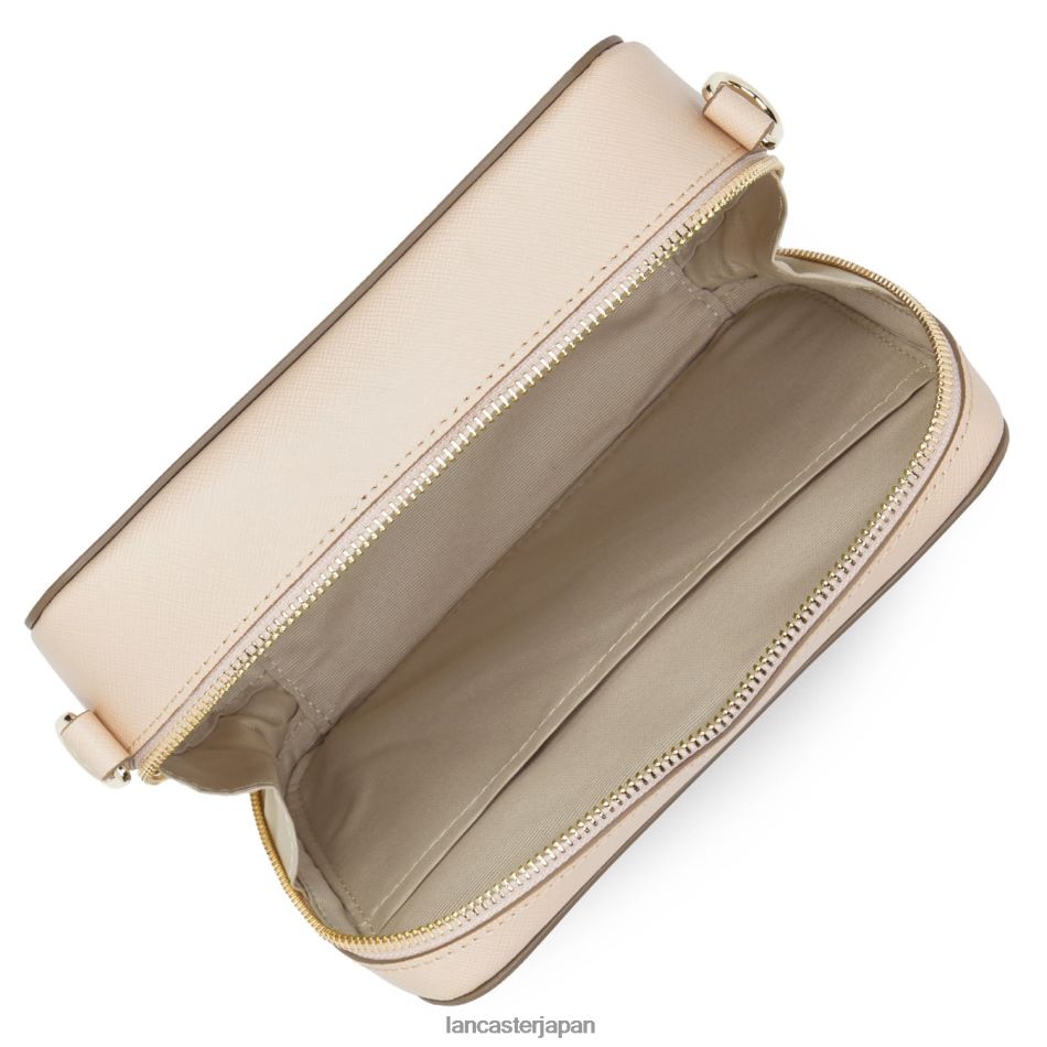 バッグ Lancaster Paris クロスボディバッグ サフィアーノ シグネチャー 新品 ナチュレル・プードル・ヴィゾン 女性 VB8ZLR2108