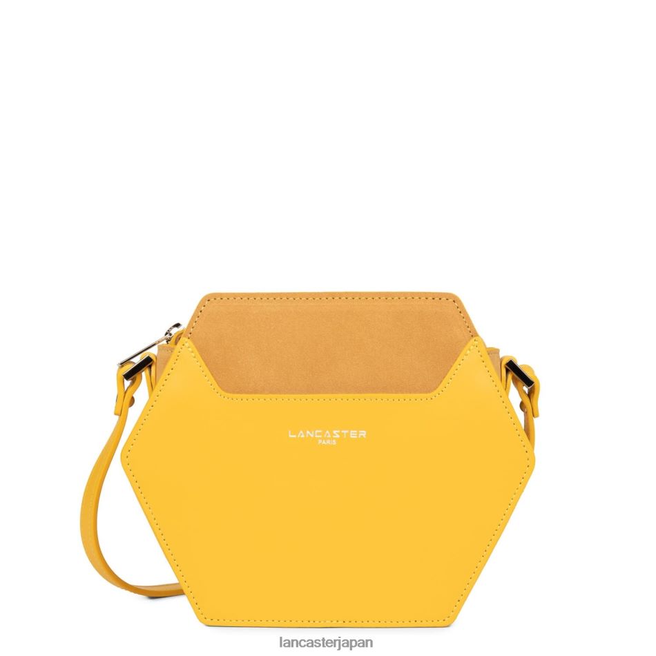 バッグ Lancaster Paris スモールクロスボディバッグ スムースルーシュ ジョーヌ 女性 VB8ZLR2197