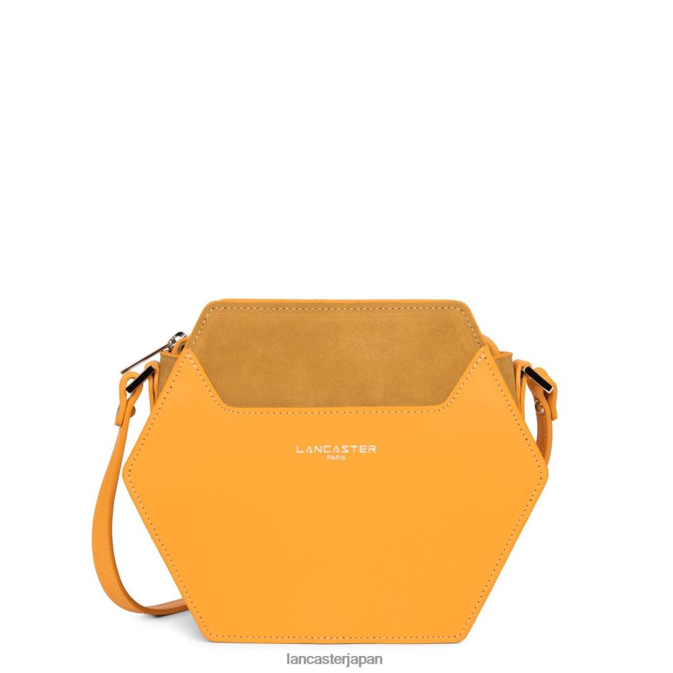 バッグ Lancaster Paris スモールクロスボディバッグ スムースルーシュ サフラン 女性 VB8ZLR2200
