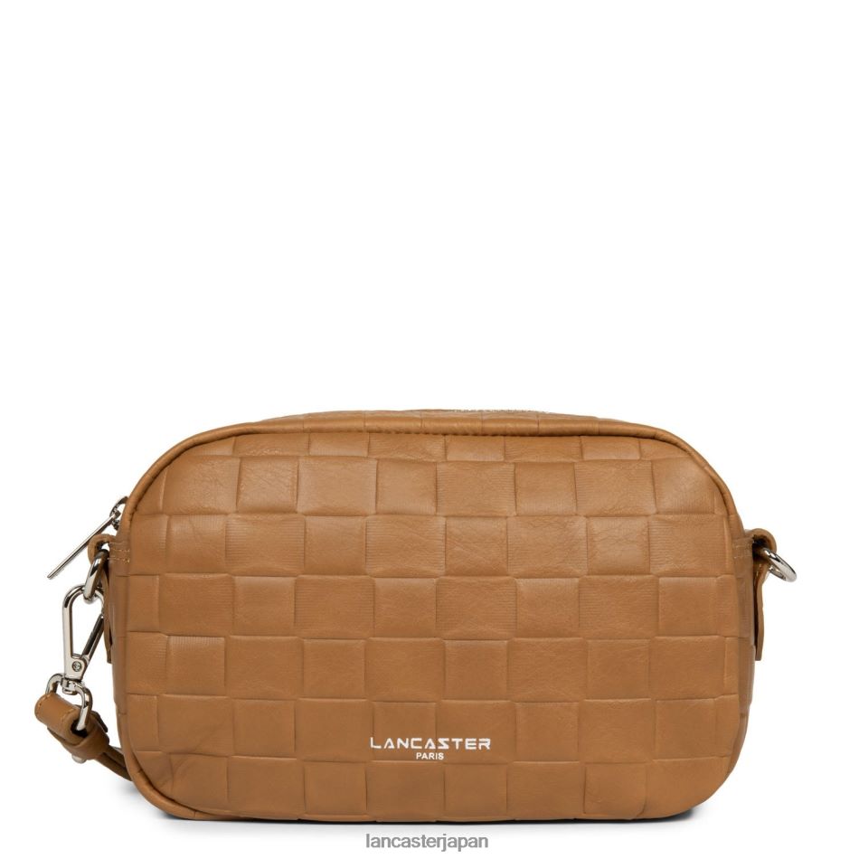 バッグ Lancaster Paris クロスボディバッグ ゴーフル キャメル 女性 VB8ZLR2237