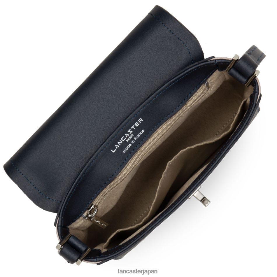 バッグ Lancaster Paris スモールクロスボディバッグ シティマエ ブルー・フォンセ・ガレ ローズ 女性 VB8ZLR2250