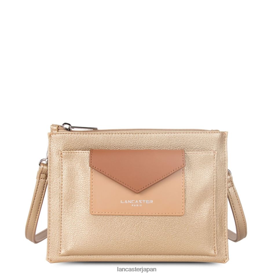 バッグ Lancaster Paris クロスボディバッグ マヤ 新品 またはマットナチュラルキャメル 女性 VB8ZLR2317