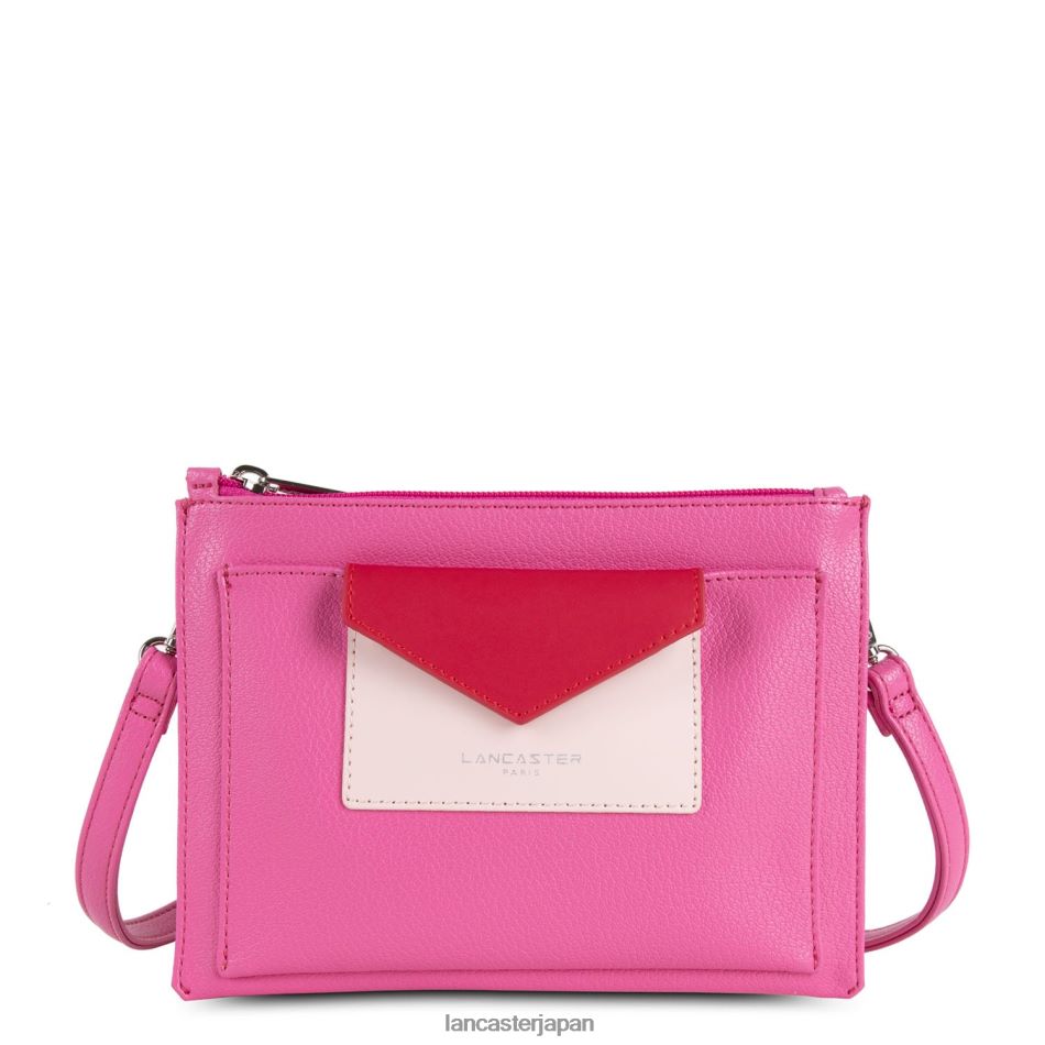 バッグ Lancaster Paris クロスボディバッグ マヤ 新品 ピヴォワンヌ・ローズ・フクシア 女性 VB8ZLR2325
