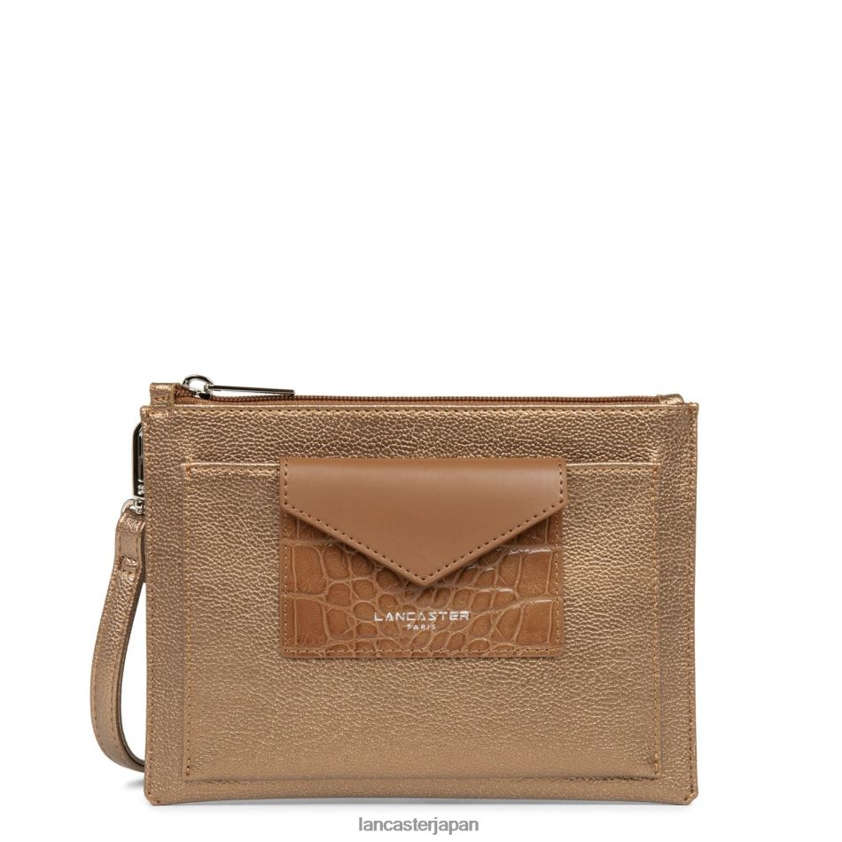 バッグ Lancaster Paris クロスボディバッグ マヤ 新品 キュイヴル・ノワゼット・キャメル 女性 VB8ZLR2328