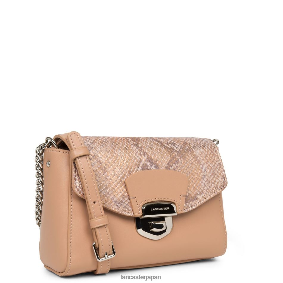 バッグ Lancaster Paris クロスボディバッグ パリジェンヌ ソフィア ヌードパイソン 女性 VB8ZLR2355