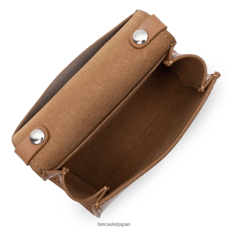 バッグ Lancaster Paris 上品なミニ小銭入れ キャメル 女性 VB8ZLR237