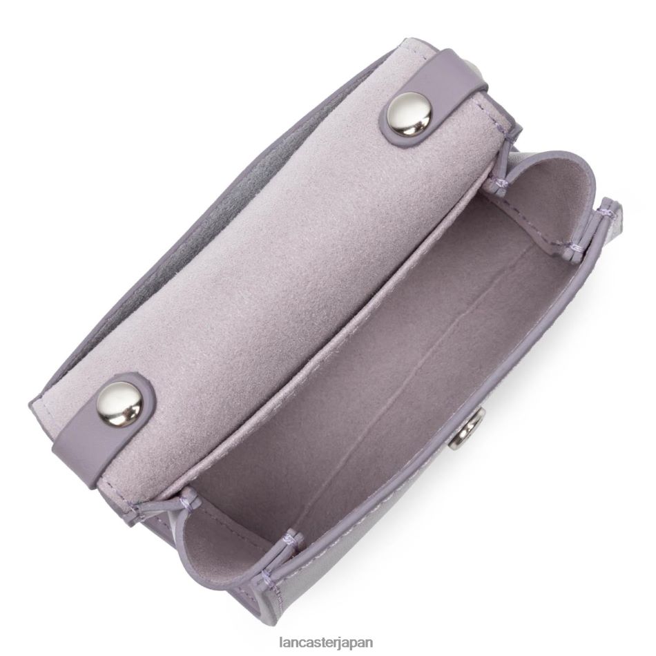 バッグ Lancaster Paris 上品なミニ小銭入れ 藤色 女性 VB8ZLR239