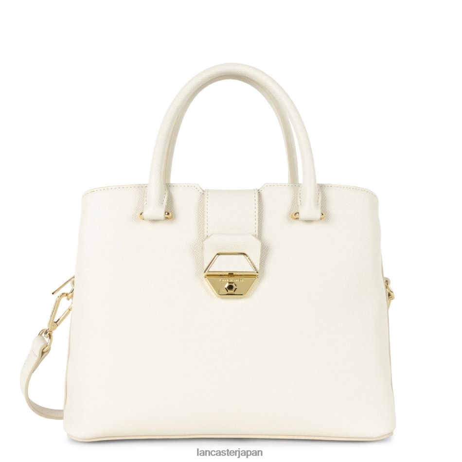 バッグ Lancaster Paris ハンドバッグ デルフィノ 生成り 女性 VB8ZLR2510