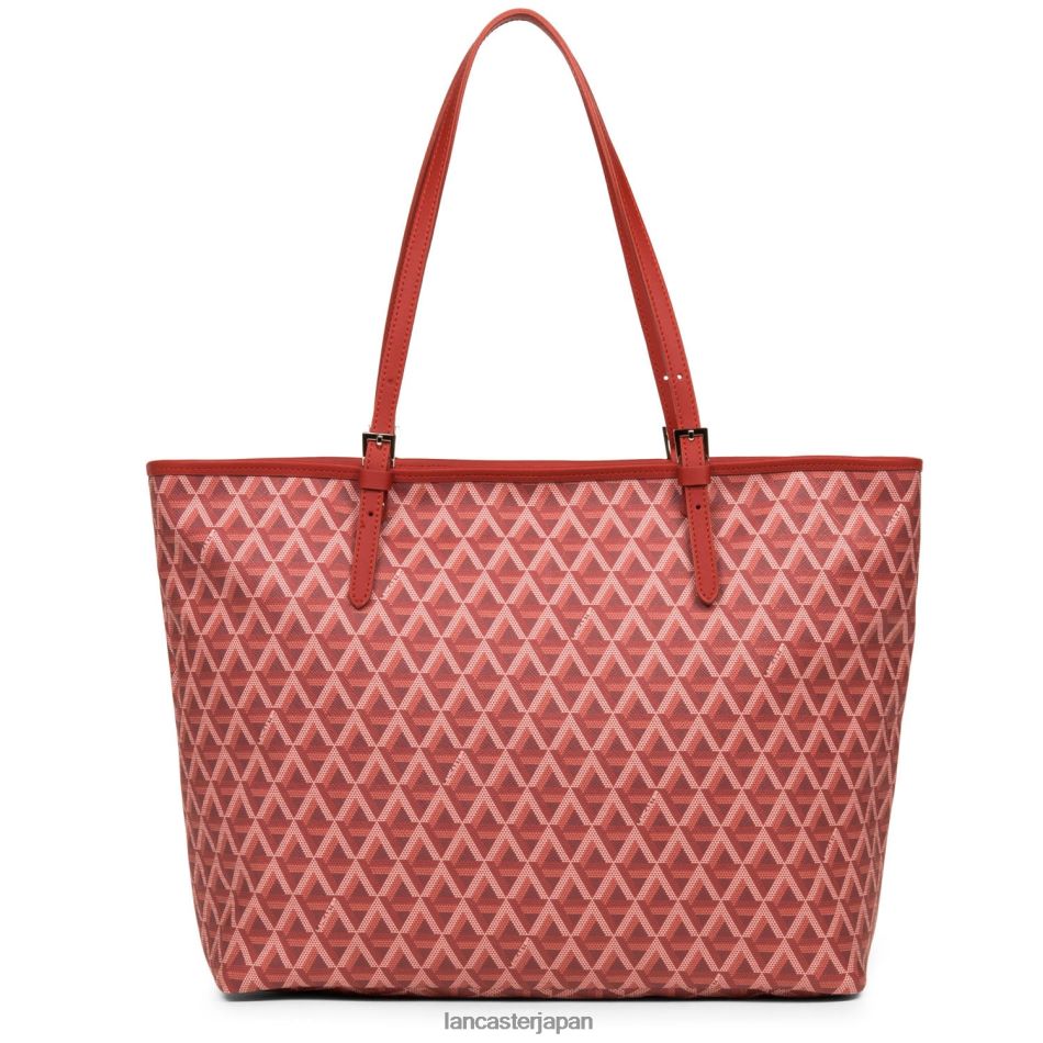 バッグ Lancaster Paris 大きなトートバッグのアイコン カーミン 女性 VB8ZLR2518