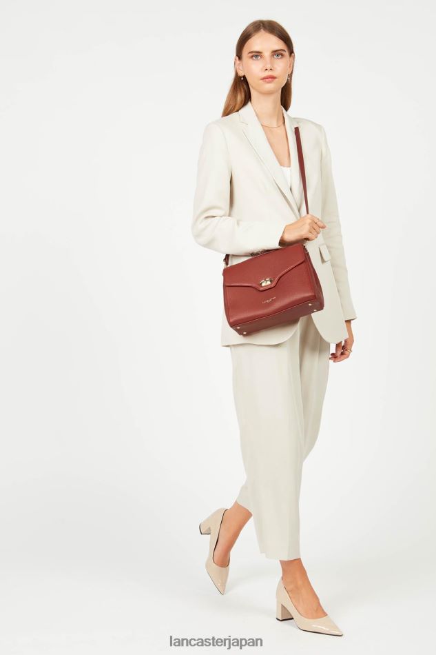 バッグ Lancaster Paris ハンドバッグ フーロンヌ ミラノ カーミン 女性 VB8ZLR2660