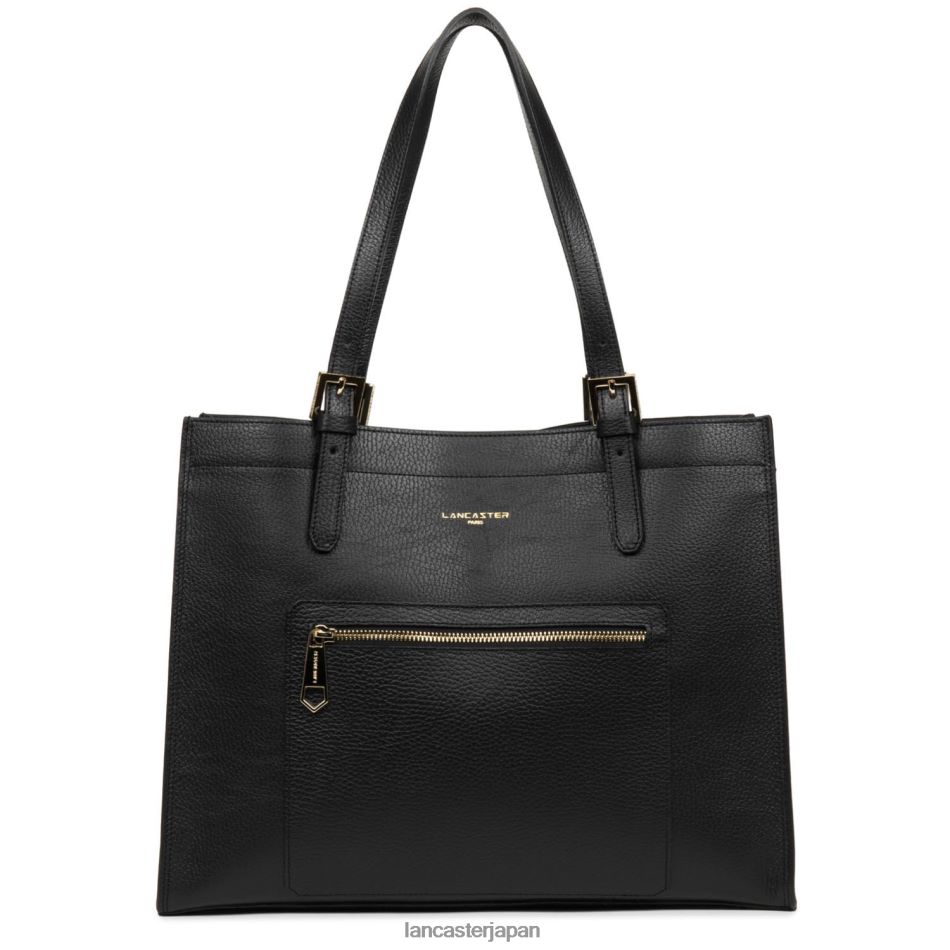 バッグ Lancaster Paris ラージトートバッグ フーロンヌ ダブル ノワール・イン・ヌード 女性 VB8ZLR2903