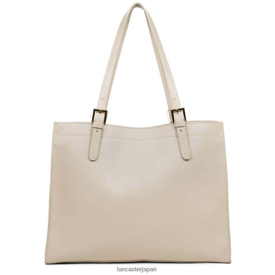 バッグ Lancaster Paris ラージトートバッグ フーロンヌ ダブル ベージュインオレンジ 女性 VB8ZLR2907