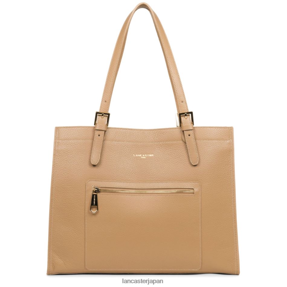 バッグ Lancaster Paris ラージトートバッグ フーロンヌ ダブル ナチュレルインベージュ 女性 VB8ZLR2912