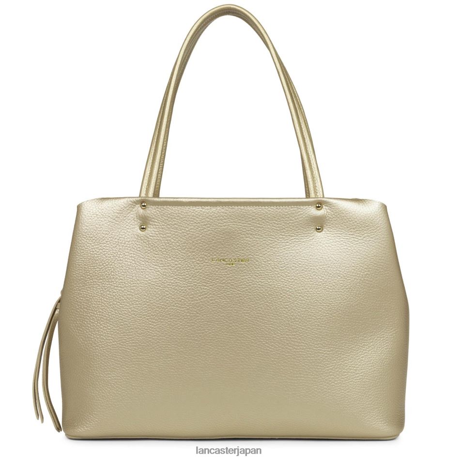 バッグ Lancaster Paris ラージトートバッグ フーロンヌ ダブル シャンパン・イン・ヌード 女性 VB8ZLR2917