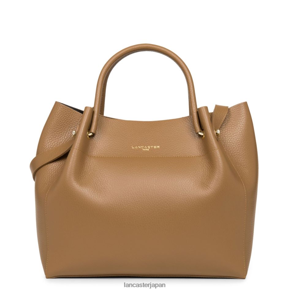 バッグ Lancaster Paris トートバッグ フーロンヌ ダブル ラクダ・イン・ノワール 女性 VB8ZLR2988