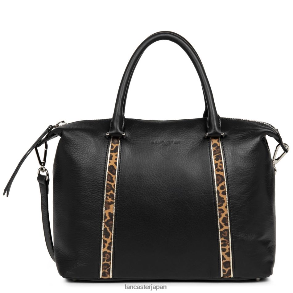 バッグ Lancaster Paris トートバッグ ソフトメロディー ノワール-ヒョウ 女性 VB8ZLR2997