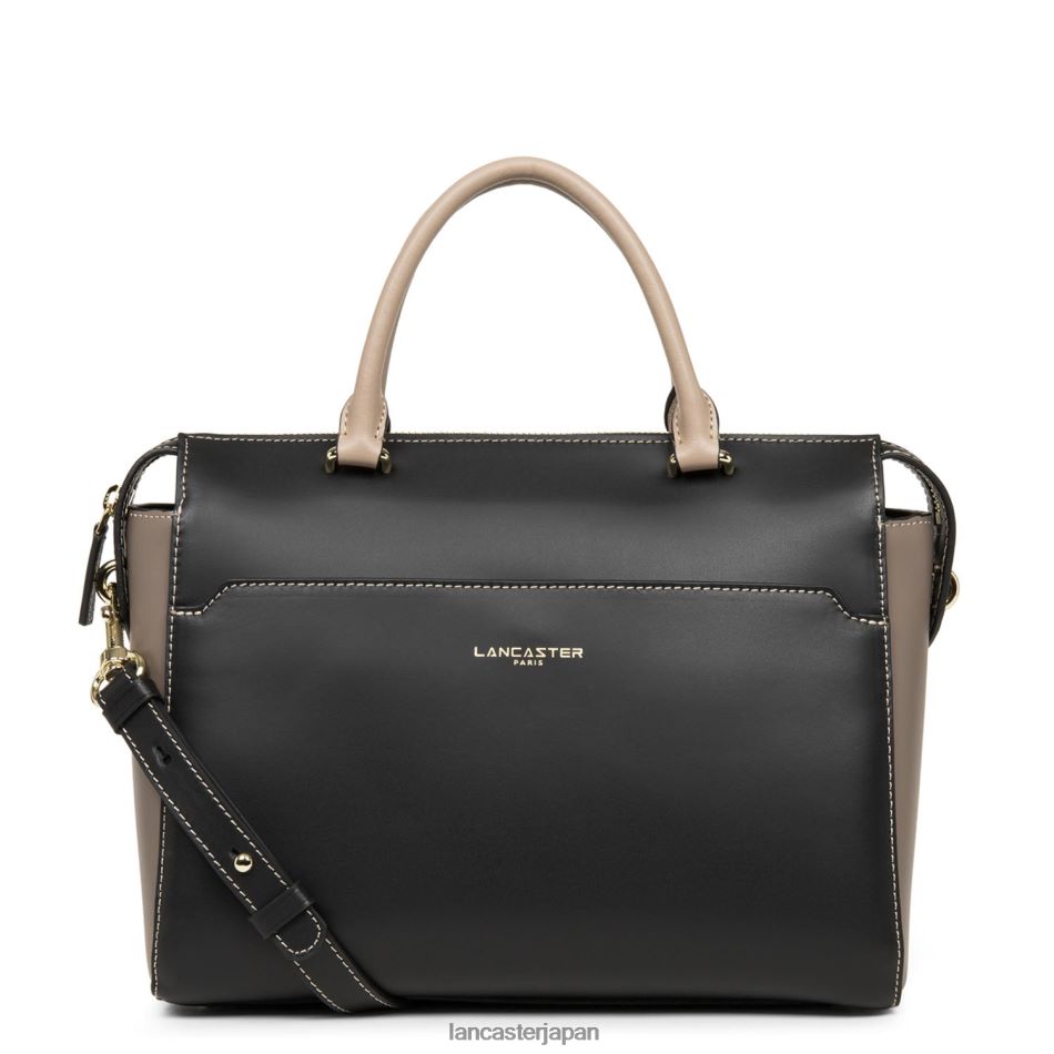バッグ Lancaster Paris ハンドバッグは滑らかまたは軽量 ノワール-トープ-ヌードフォンセ 女性 VB8ZLR3079