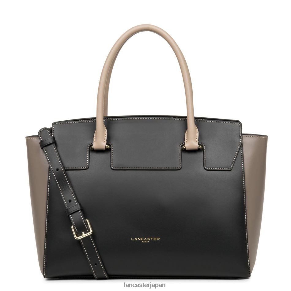 バッグ Lancaster Paris ハンドバッグは滑らかまたは軽量 ノワール-トープ-ヌードフォンセ 女性 VB8ZLR3088