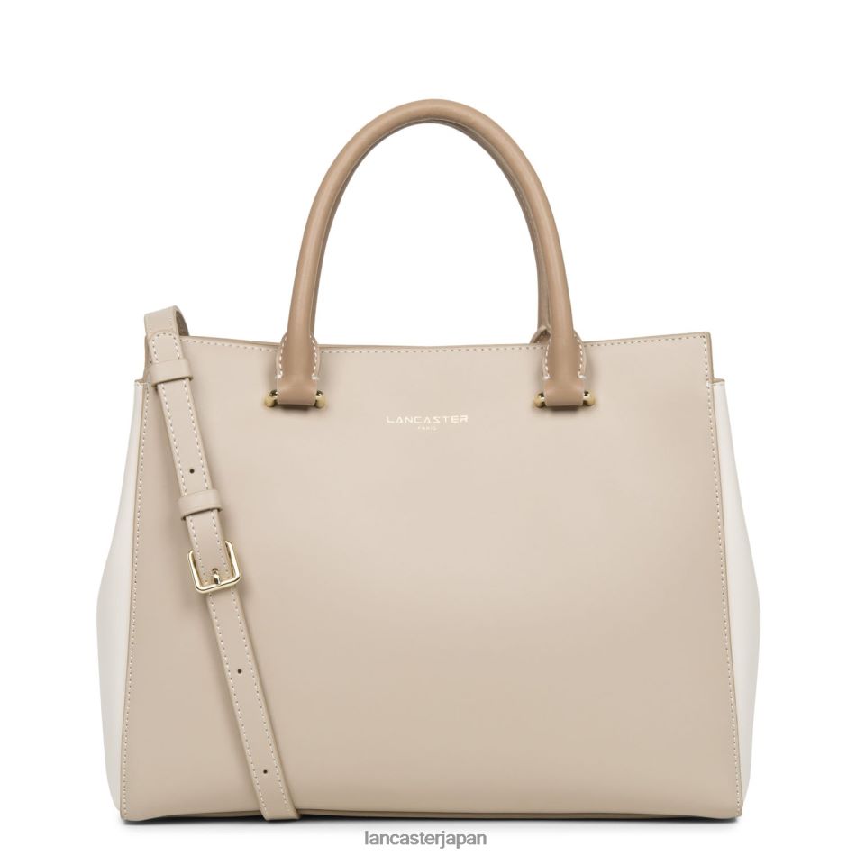 バッグ Lancaster Paris ハンドバッグは滑らかまたは新しい ガレ ローズ-エクリュ-ヌード 女性 VB8ZLR3100