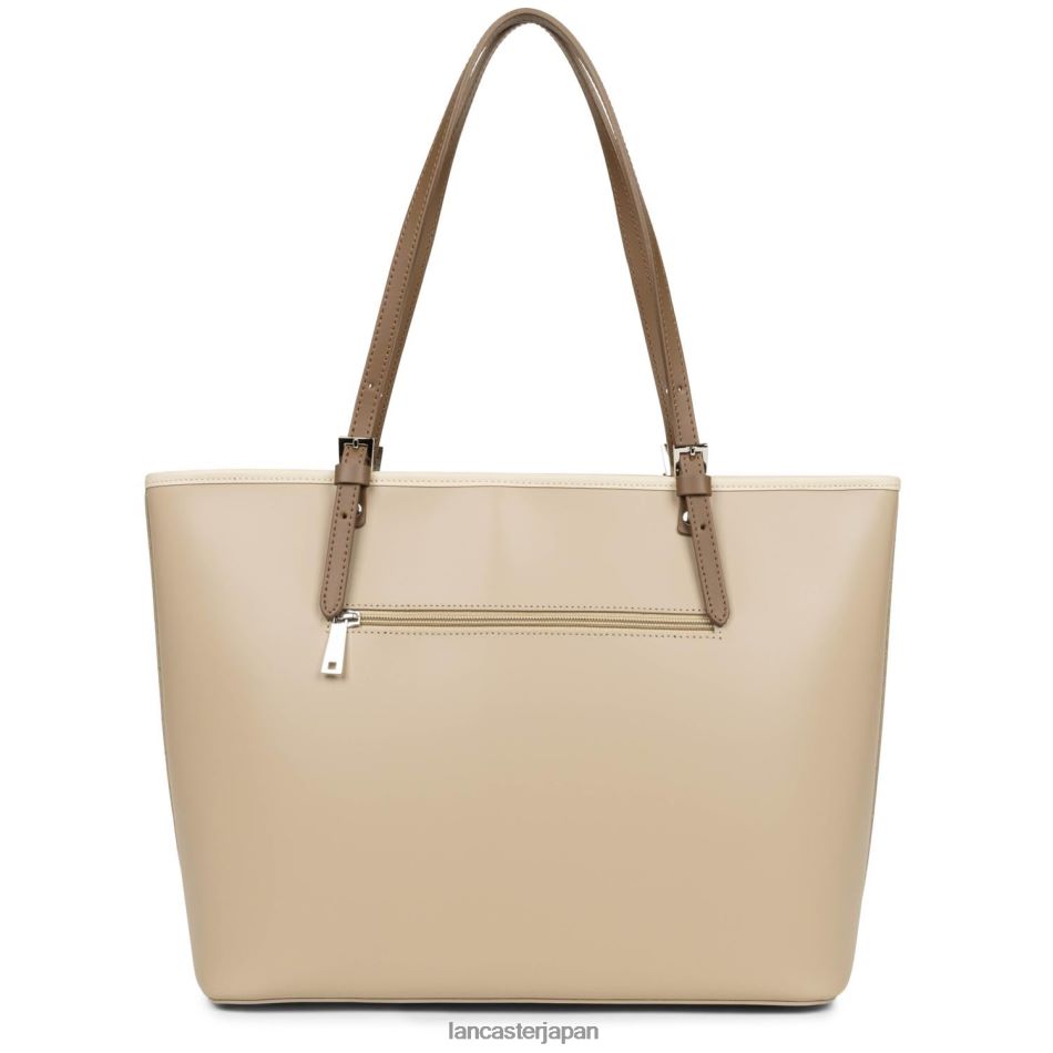 バッグ Lancaster Paris 大きめのトートバッグ スムース ヌード-ヌード クレア-ビジョン 女性 VB8ZLR3123