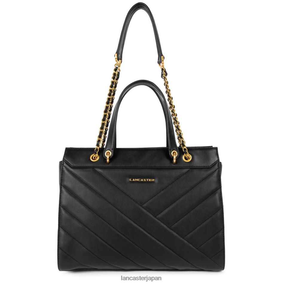 バッグ Lancaster Paris トートバッグ ソフトマトラッセ ノワール 女性 VB8ZLR3169