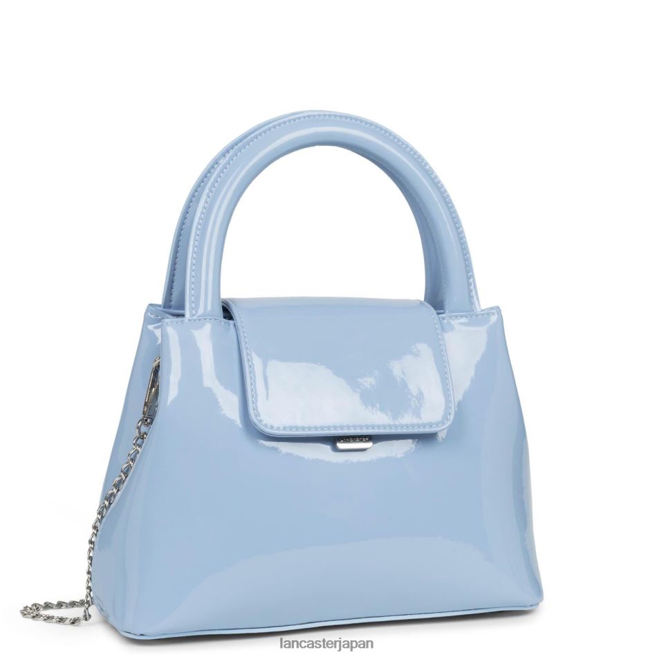 バッグ Lancaster Paris ハンドバッグ カーラ ヴェルニス ブルーヴェルニ 女性 VB8ZLR3190